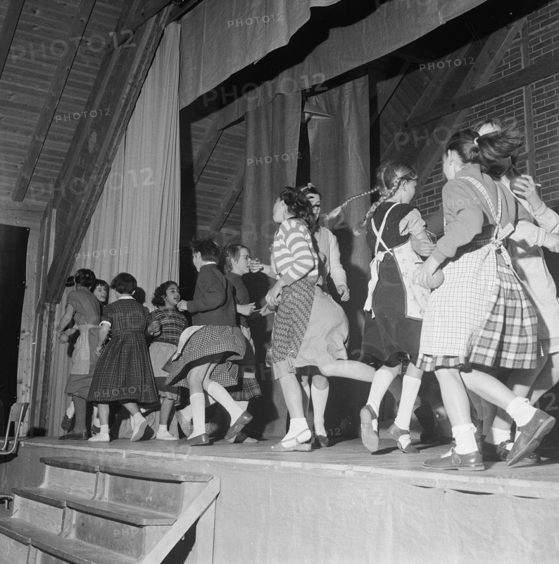 Hungarian children, Pestalozzi Children's Village Trogen 1956