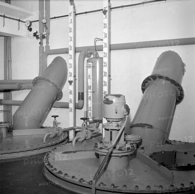 Salt-water.pipeline from Rheinheim to the Rheinfelden salt works; 1955