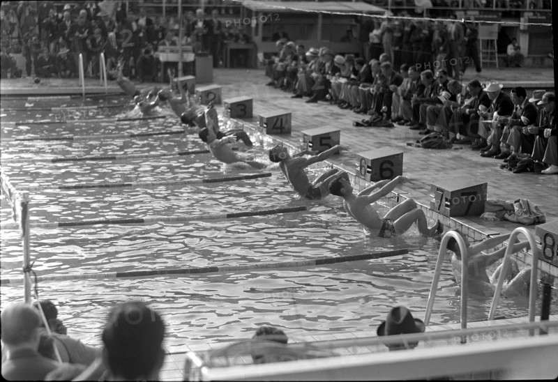 Olympic Games Helsinki 1952: Men's 100m backstroke final