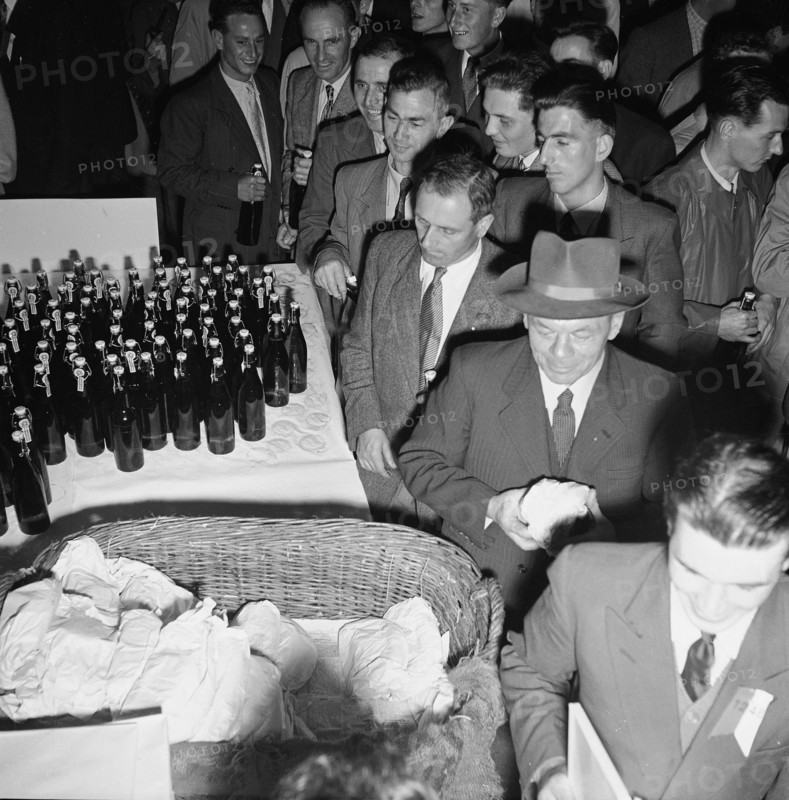 Firm's party, employees, 1951