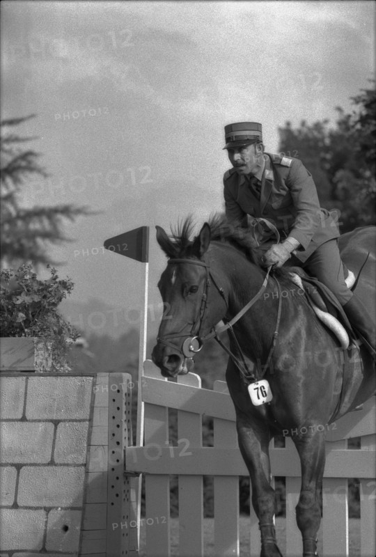 CSIO Lucerne 1974: Paul Weier and Fink