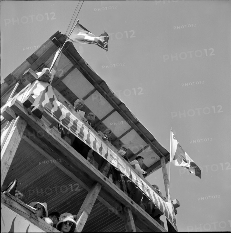 59th Marché-Concours Saignelégier, spectator tribune, 1962