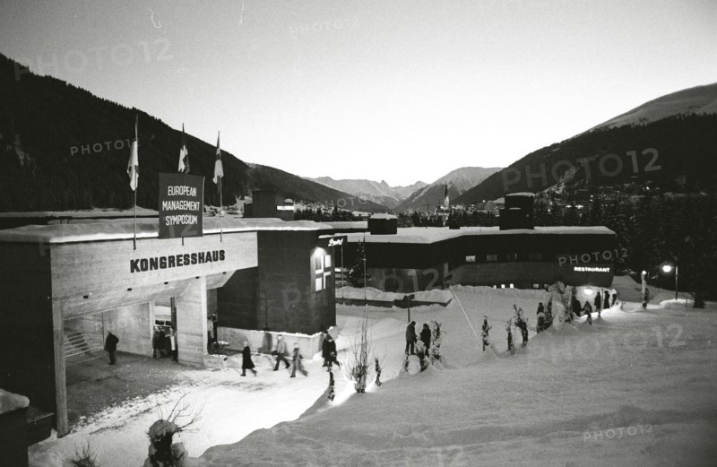 WEF, Davos conference building; 1978