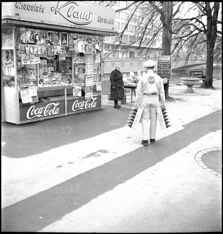 Coca-Cola, delivery, 1950