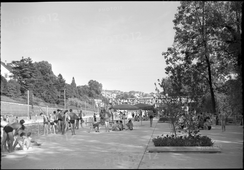 Public Pool Oberer Letten 1952