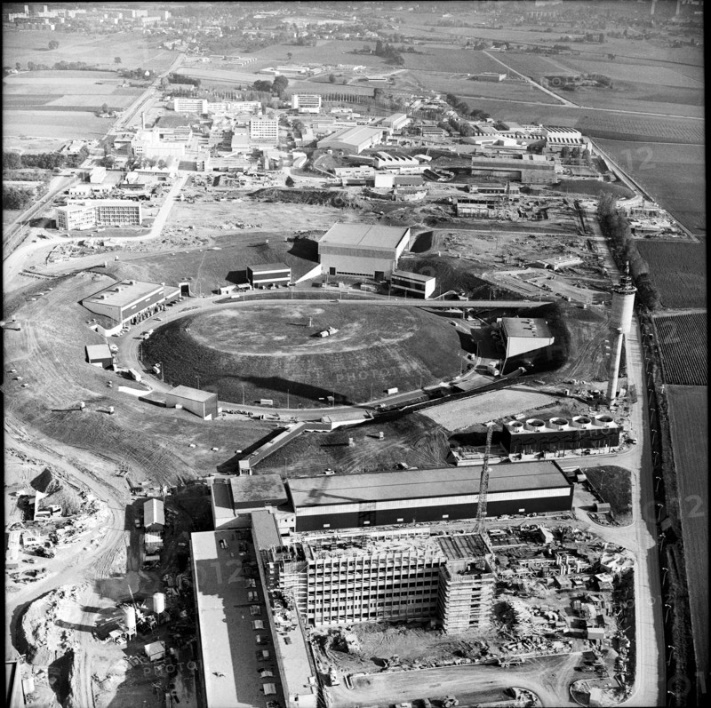 CERN aerial view 1971
