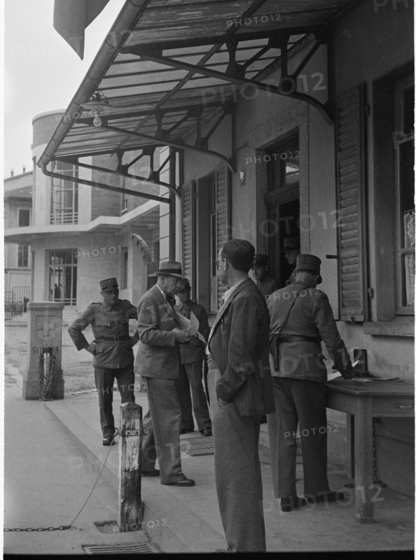 WW 2: border to Italy, Brissago 1944.