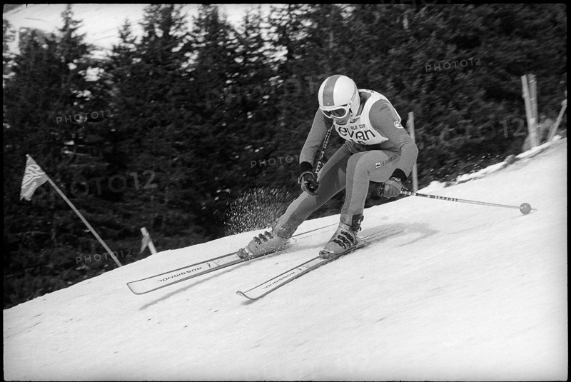 Downhill race in Grindelwald 1974: Marie-Therese Nadig