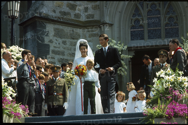 Wedding of Prince Hans-Adam and Marie of Liechtenstein, 1967