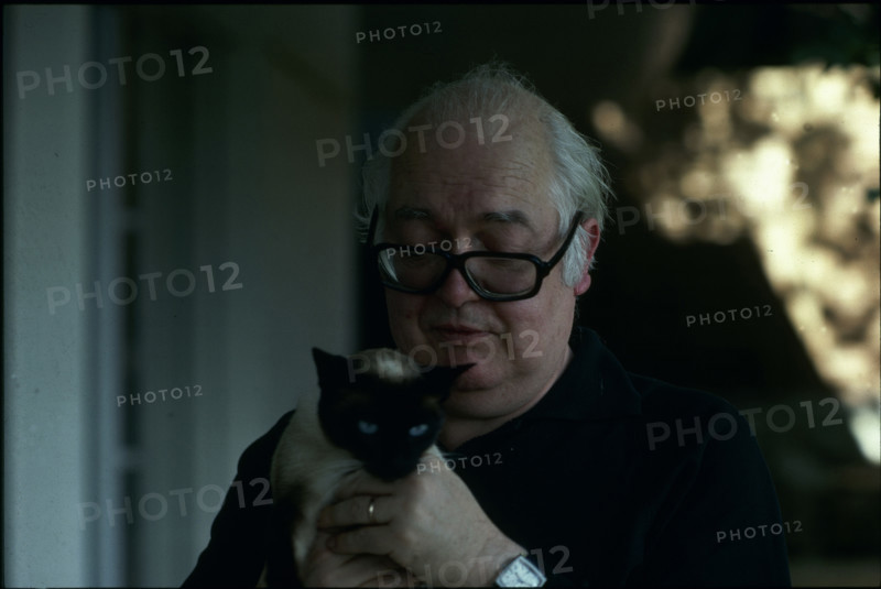 Friedrich Dürrenmatt, writer, 1979
