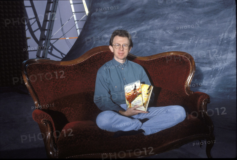 Viktor Giacobbo with favorite object 1992
