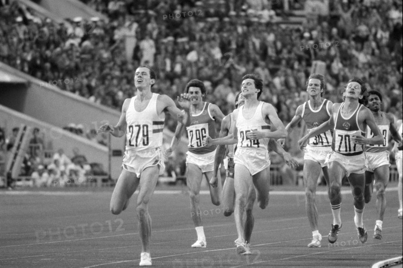 Olympic Games Moscow 1980: Olympic champion Steve Ovett, Sebastian Coe