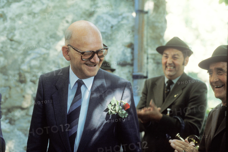 Federal President Alphons Egli, 1986