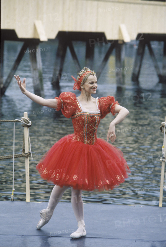 Opening of Chapel Bridge; ballet dancer 1994