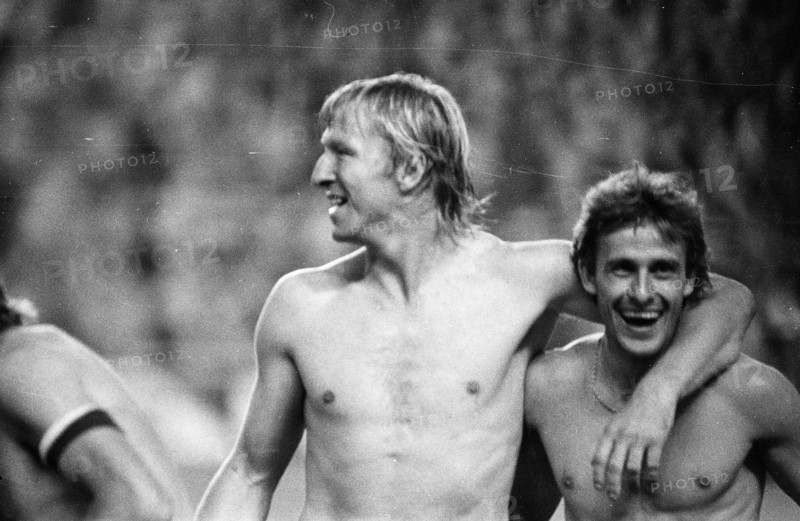 Football WC semi final 1982: Germany wins against France
