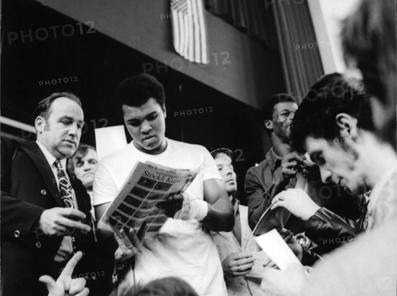 Muhammad Ali, born Cassius Marcellus Clay Jr. in Zurich 1971