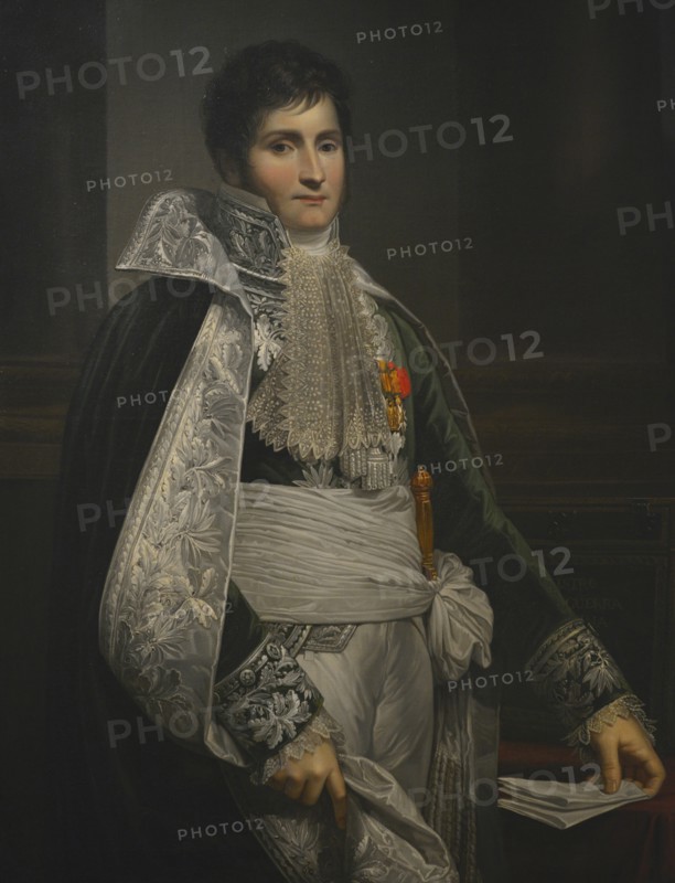 Achille Fontanelli (1775-1838). Italian general and politician who served the Kingdom of Italy in the Napoleonic army. Portrait by Andrea Appiani (1754-1817), ca. 1811-1813. Oil on canvas, 98 x 126 cm. Modern Art Gallery, Milan, Italy.