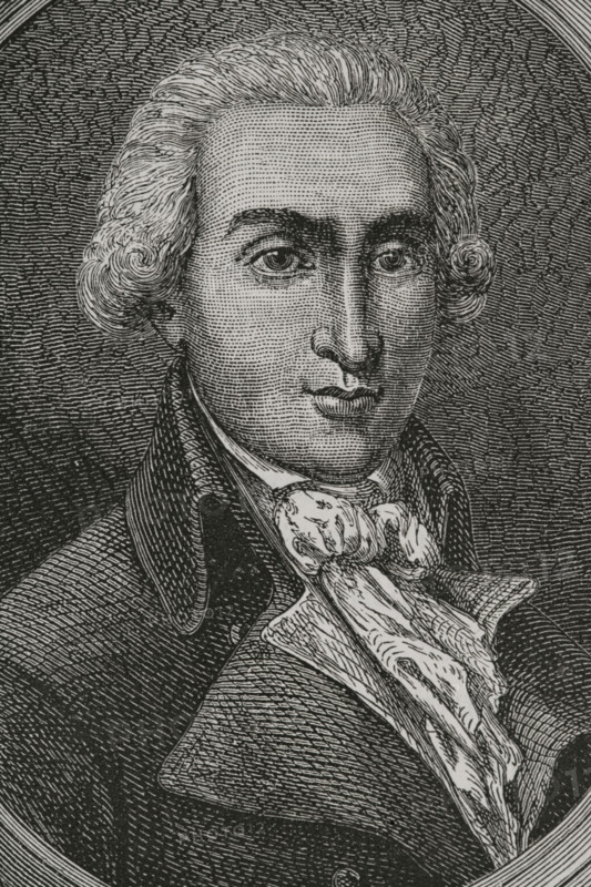 Felix-Julien-Jean Bigot de Preameneu (1747-1825). French lawyer and politician. He was one of the four legal authors of the Napoleonic Code, enacted on 21 March 1804. Portrait. Engraving. ""History of the French Revolution"". Volume I, 1876.