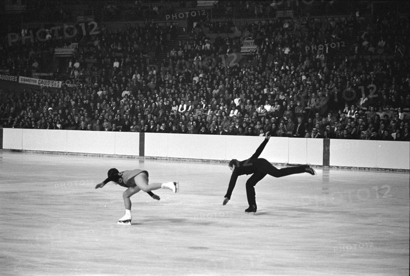 European Championships in Zurich 1971: The European Champions Irina Rodnina  Alexei Ulanov