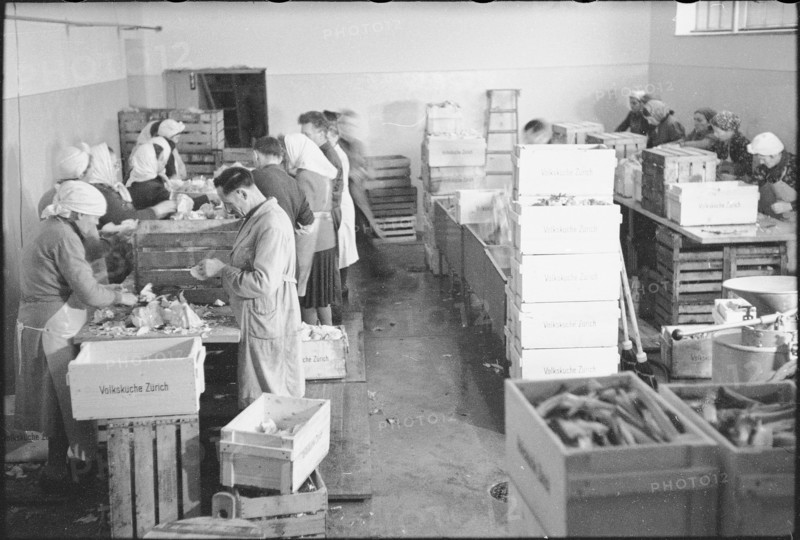 soup kitchen; 1945