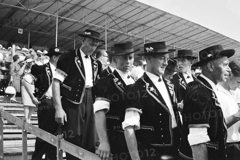Swiss Wrestling Festival 1966 in Frauenfeld: Yodeling Choir