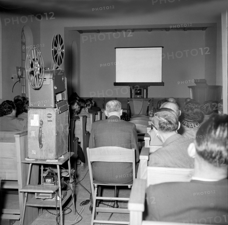 Entertainment at the 20th Ski School Instructors' Course, 1953