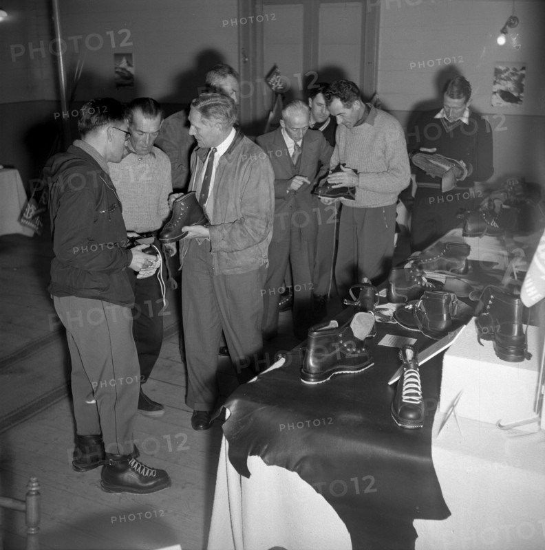20th Ski School Instructor Course on the Kleine Scheidegg, 1953