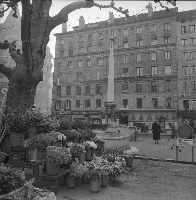 Geneva: Place du Molard; 1958