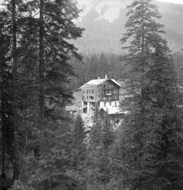 WW2: German bombings in Morgins, 1944
