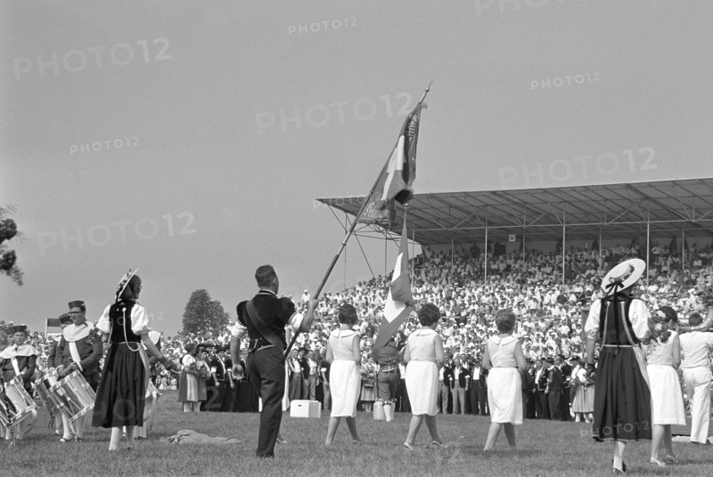 Swiss Wrestling Festival 1966 in Frauenfeld: Opening Ceremony