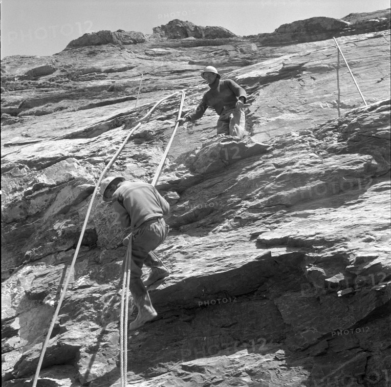 Miners at work, Limmernboden 1959