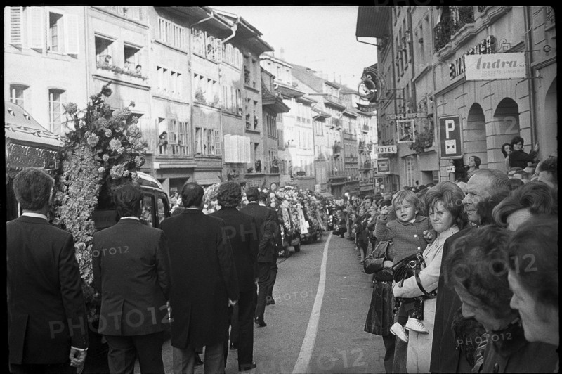 Funeral of Jo Siffert, Freiburg 1971