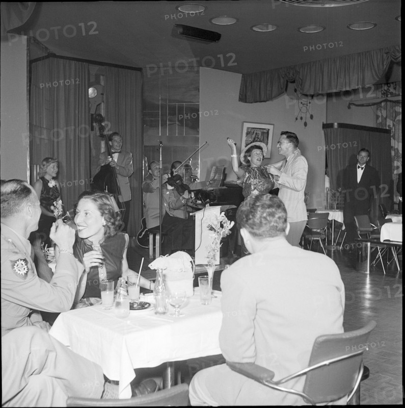 Nightclub in Zurich, 1952