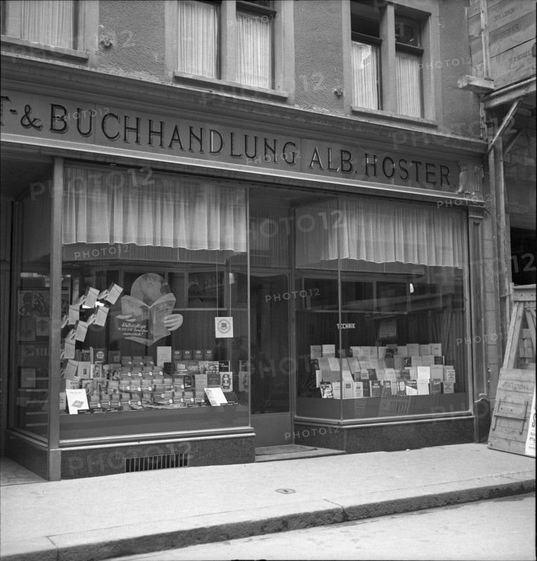 Albert Hoster Bookstore: Advertising for Das Beste, 1948