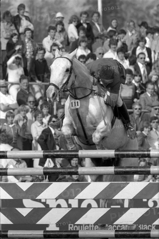 CSIO St. Gallen 1978: Thomas Fuchs on Snow King
