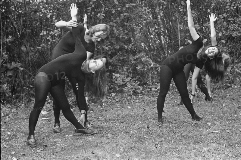 Gymnastics at the Girls' Institute, Villeneuve, 1971