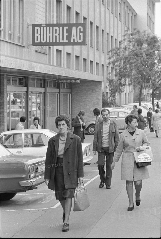 End of work at OerlikonBührle, 1972