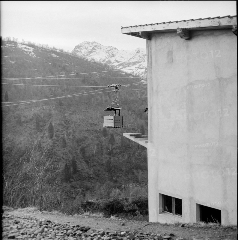 Aerial cable car, Rasa, 1958