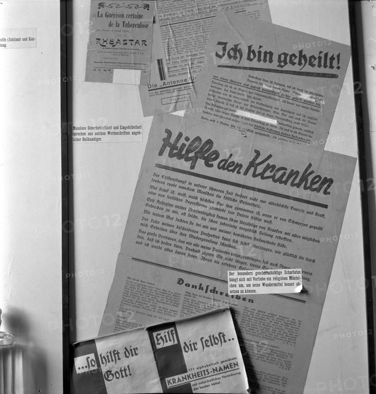 ineffective healing method, rejected by the Intercantonal Control Authority for Medicinal Products