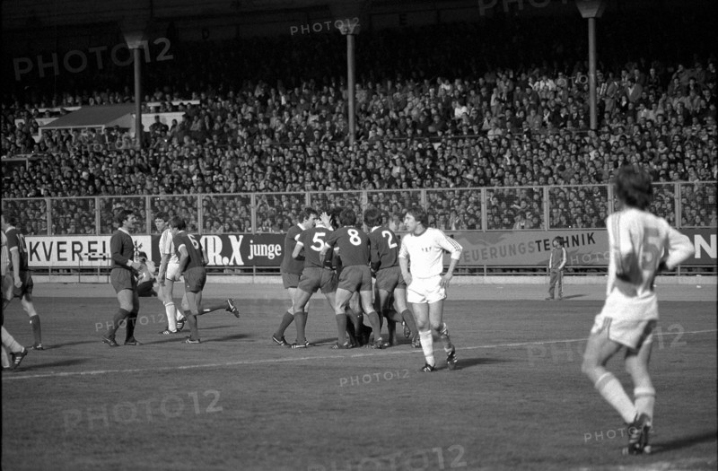 Champions Cup semifinal 1977: FC Zurich vs. FC Liverpool; Heer, Chapuisat