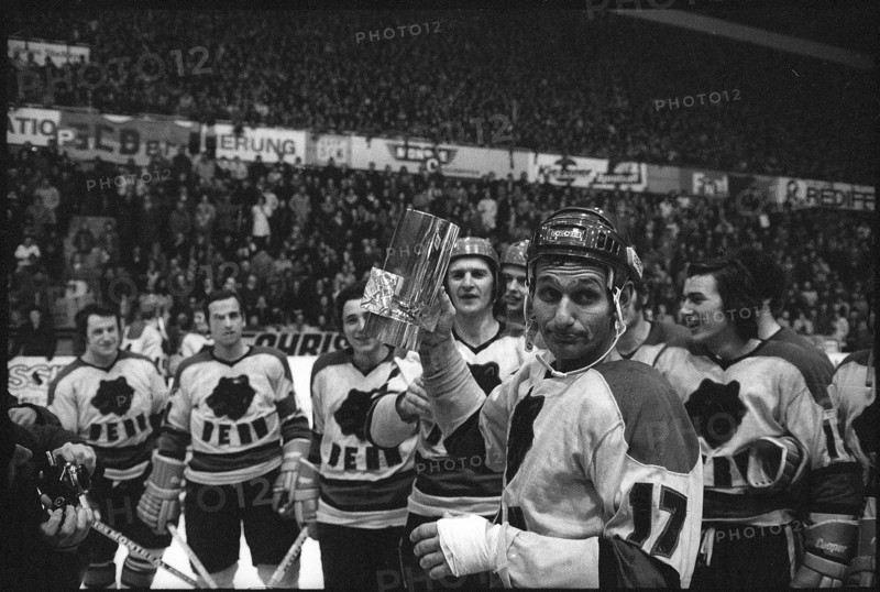 NLA 1974/75: Championship celebration of SC Bern