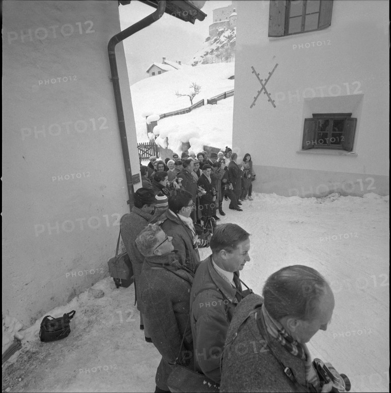 Paparazzi, Prince Charles' ski vacation in Tarasp 1963