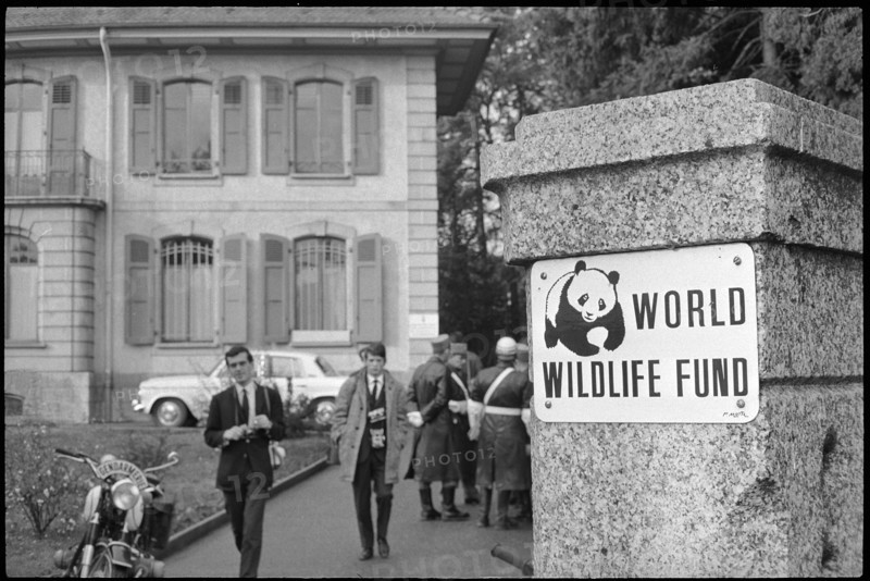 Prince Philip, visit to the WWF, Morges 1965