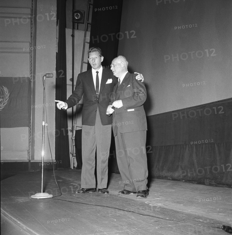 Danny Kaye in Geneva, 1956