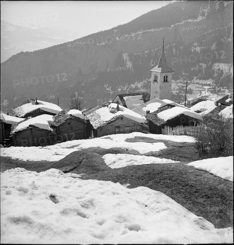 Valais village of Albinen; 1941