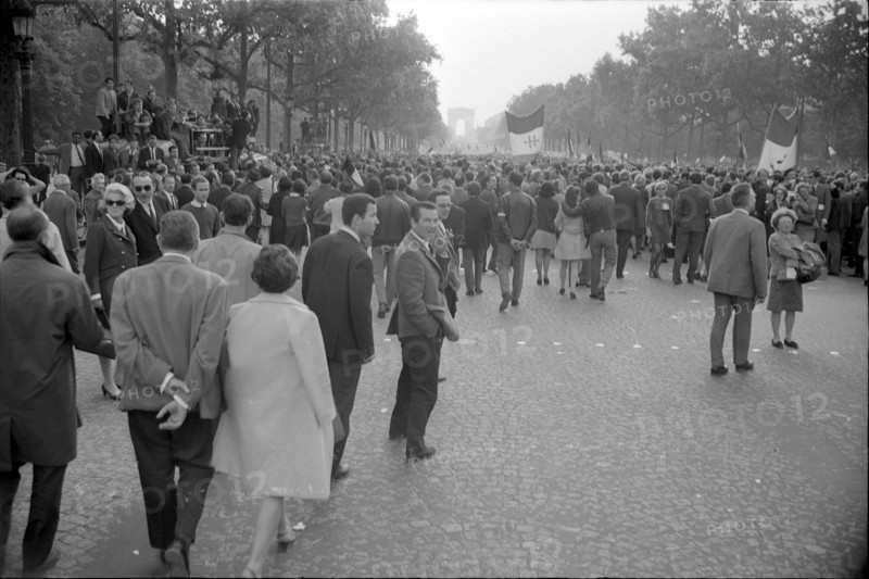Student riots in Paris in 1968