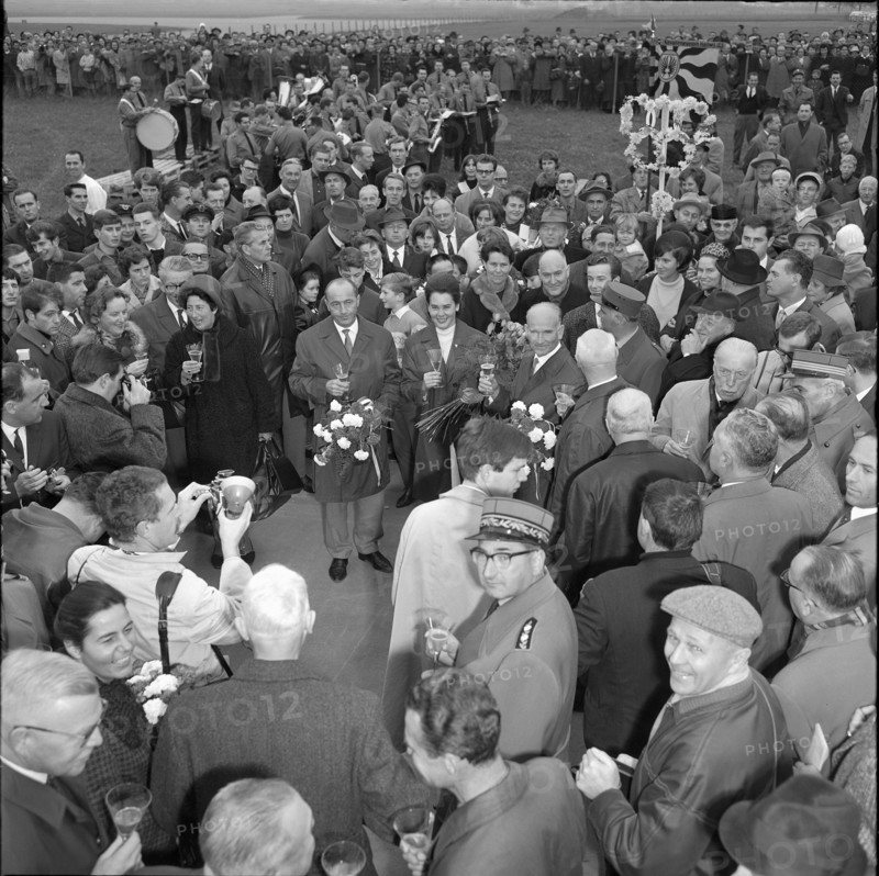 Tokyo Olympics 1964: Return, arrival of the Swiss riders, ZurichKloten Airport