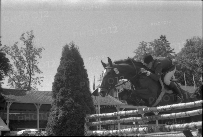 CSIO Lucerne 1974: Karl Heinz Giebmanns on Gabriela