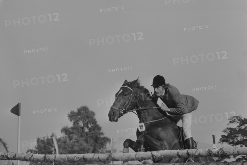 CSIO Lucerne 1974: Markus Fuchs on Lady Seven