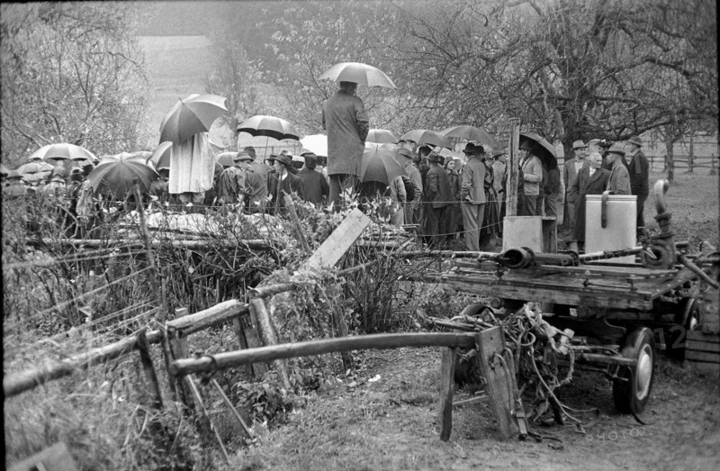 Kirchberg, Gant on a farm, 1965